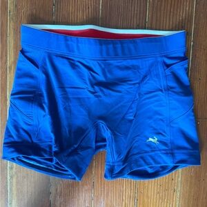 tracksmith lane five short tights - size xs